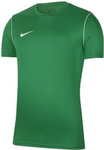 Nike Park 20 SS Sportshirt - Maat S  - Mannen - groen/ wit