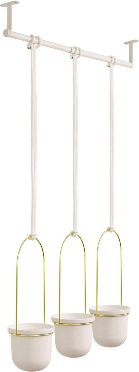 Umbra Triflora hangende bloempotten
