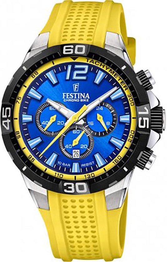 Festina Analoog kwartshorloge voor heren, met roestvrij stalen armband F20252/4 Festina Analoog kwartshorloge voor heren, met roestvrij stalen armband F20252/4