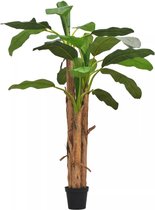 Kunst bananenboom met pot 250 cm groen
