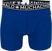 Muchachomalo - Heren - Strakke Solid Zwembroek - Blauw - XXL