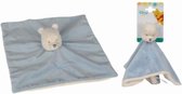 Disney Tonal Pooh Blauw hoofd knuffeldoekje | Disney Baby | Origineel Disney | GIFT QUALITY |Knuffel