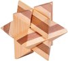 Afbeelding van het spelletje DW4Trading® 3D bamboo puzzel ster