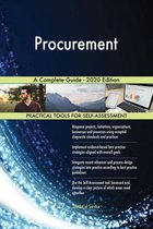 Procurement A Complete Guide - 2020 Edition