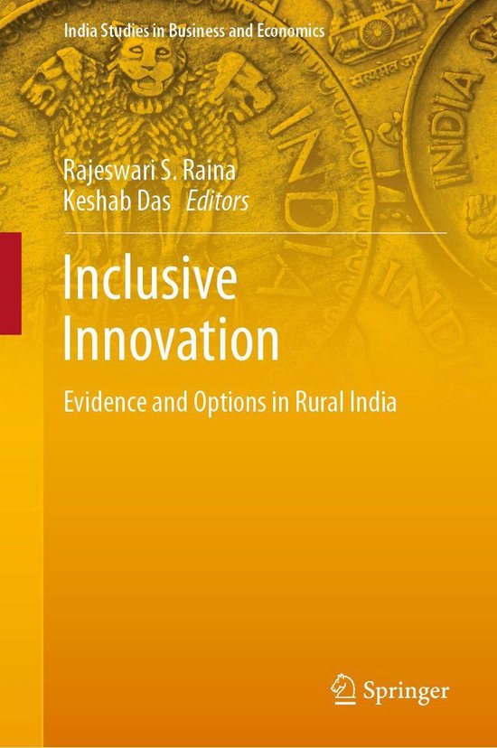 India Studies in Business and Economics - Inclusive Innovati ... - cover