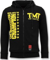 Local Fanatic Exclusieve Trainingsvesten Heren - TMT Floyd Mayweather - Zwart - Maten: XL