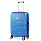 Monzana Exopack hardcase koffer blauw 65x41x27cm