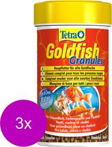 Tetra Fish food Goldfish Granules - Nourriture pour poissons - 3 x 100 ml