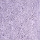 45x Serviettes de table violet style baroque 3 plis - élégance - motif baroque - Articles de fête - Décorations de fête
