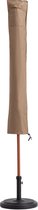 Lumaland de protection pour mobilier de jardin - Housse étanche pour parasol - 33/50/45 (L) x 240 (L) cm - Oxford 600D - Beige