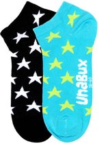 Unabux - Stars - Multipack Sneakersokken - maat 36-40