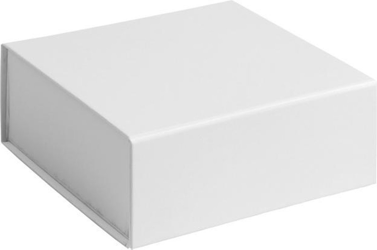 Geschenkdoos opbergdoos WIT, 14x14,5x5,7cm (5 stuks)
