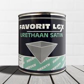 Favorit LGX Urethaan Satin - wit - 2,5 liter