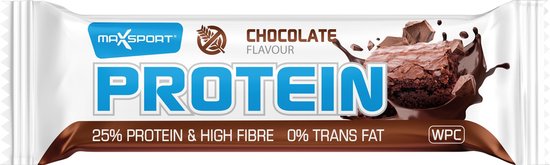 Maxsport Proteine Bar Chocolade 60g — afbeelding 3