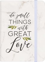 Notitieboek  Do small things with great love  - A6 - 96 pages