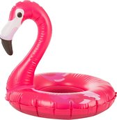 Sambro - 3D Flamingo | Zwemring | Zwemband | 3 - 6 jaar | Opblaasbaar - Zwembad speelgoed - Water speelgoed - Duikspeelgoed - Luchtbed