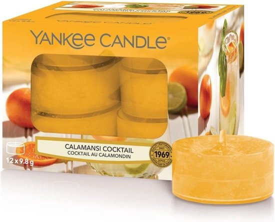 Yankee Candle Calamansi Cocktail - Tea Lights 12 st