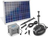 Vijverpomp zonne energie - Solar vijverpomp 35W Roma - ESOTEC - pompcapaciteit 1500 l / h (24 VDC) - 5 m kabel - nieuw pomphuis - dompelpomp - fonteinpomp