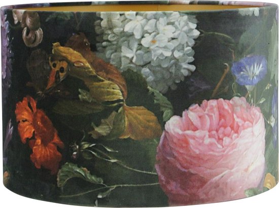 - Lampenkap bloemenprint velvet 45x45x30 Vincent | bol.com