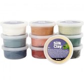 Silk Clay®, Pastelkleuren, 40 gr, 10 Doosje