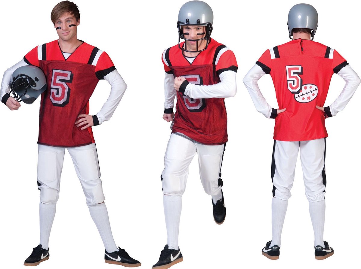 Funny Fashion - Rugby & American Football Kostuum - American Football  Highschool... | bol.com