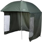 Capture Plein air, Parapluie de pêche de Luxe + tente Drive-on, 2m50, aluminium, abri, pliable, qualité Oxford solide et supérieure, ...