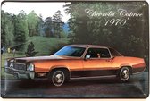 Wandbord - Chevrolet Caprice 1970 -20x30cm-