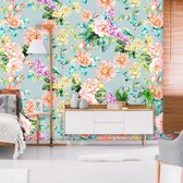 Behang Paradise 2- grey 350 x 280 cm (b x h)
