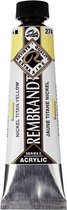 Rembrandt Acrylic Verf Serie 2 Nickel Titan. Yellow (274)