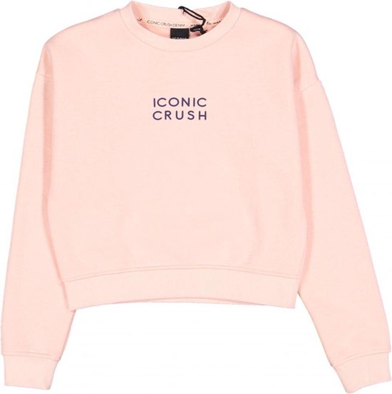 | Crush Meisjes sweaters Crush Sweater geel 176 Sweaters | FRESHCOTTON