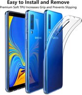 Samsung Galaxy A7 (2018) Scratch Resistant Transparant Case Durable Flexible Clear TPU Hoesje