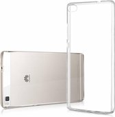 Huawei Ascend P8 Ultra thin Siliconen Gel TPU Hoesje / Case/ Cover Transparant Naked Skin