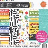 Craft Smith: School Paper Pad 12*12" (MPP0059)