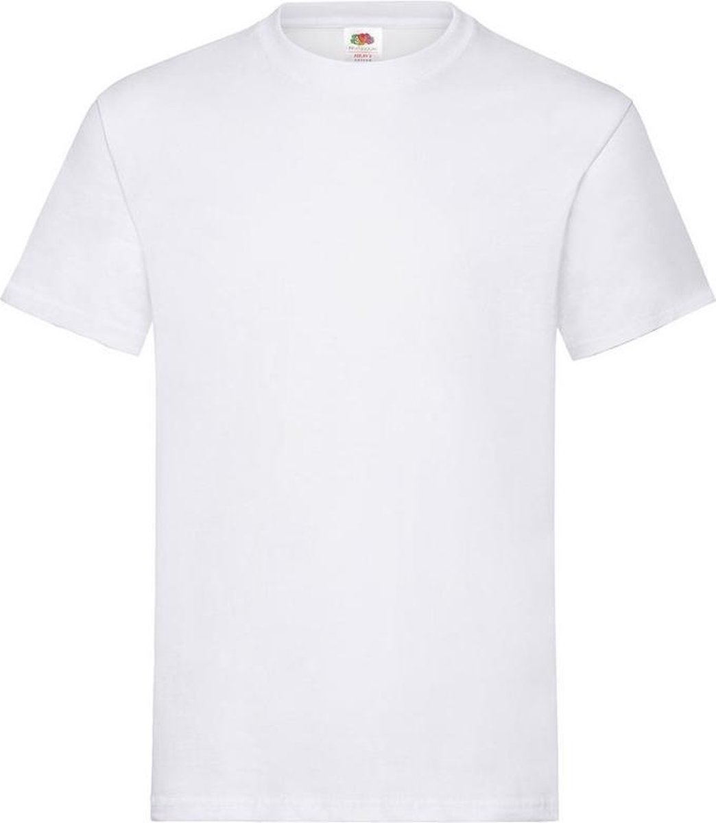 3Pack Maat L Tshirt wit heren Ronde hals 185 g/m2 (Onder)shirt Witte...