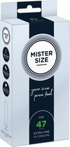 Mister Size 47 mm 10 pack Condooms