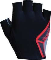 Roeckl Biel Fietshandschoenen Unisex - Zwart / Rood - Maat M/L