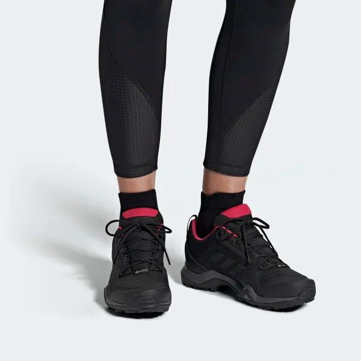 adidas Terrex AX3 GTX wandelschoenen dames zwart/roze | bol.com