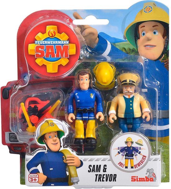 Brandweerman Sam Speelfiguren - Sam & Trevor | bol.com