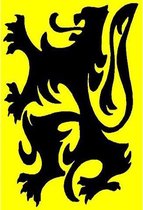 Vlag Vlaamse leeuw