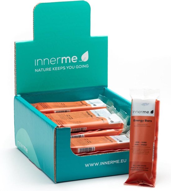 Energy Bars 'Cacao-Sinaas' (20x40g) - bio & VEGAN sportreep - gezonde energie - licht verteerbaar