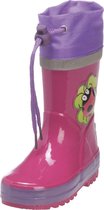 Playshoes Regenlaarzen Kinderen Lieveheersbeestje - Roze - Maat 22/23