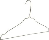 De Kledinghanger Gigant - 500 x Draad / stomerijhanger metaal verzinkt (Ø 2,2 mm) met rokinkepingen, 40 cm