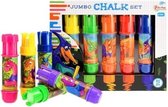 CHALK Jumbo stoepkrijt-pennen