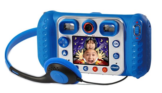 VTech KidiZoom Duo DX Camera - Interactief Speelgoedcamera - Blauw - 4 tot 10 Jaar