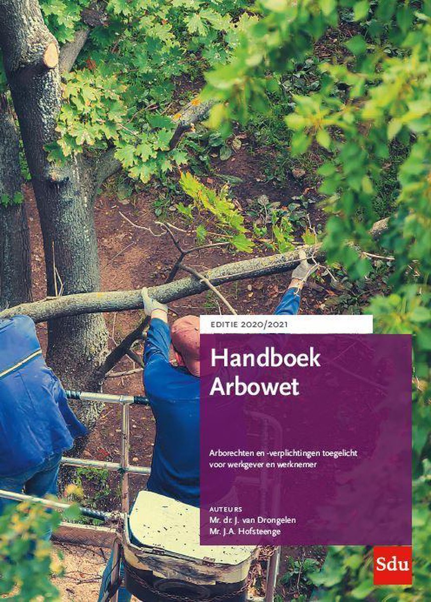 Handboek Arbowet Editie 2020-2021 - J van Drongelen