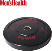 Men's Health Bumper Plates 5 kg - Crossfit - Oefeningen - Fitness gemakkelijk thuis - Fitnessaccessoire