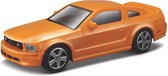 Bburago Ford MUSTANG GT oranje schaalmodel 1:43
