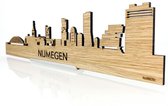 Standing Skyline Nijmegen Eikenhout - 40 cm - Woondecoratie design - Decoratie om neer te zetten - WoodWideCities
