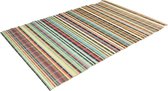8x Set de table / sous-couche en bambou 30 x 45 cm coloré - Décoration de table - Sous-couche de table 8 pièces