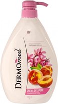 Dermomed Vloeibare Handzeep Met Pomp Witte Bloemen 1000ml